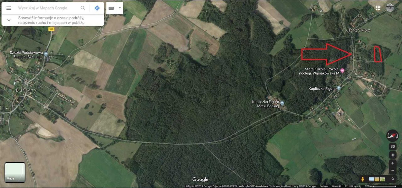 Działka budowlana Przykop. Zdjęcie 7