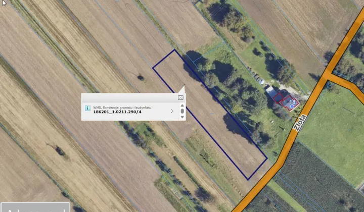 Działka budowlana Przemyśl, ul. Złota