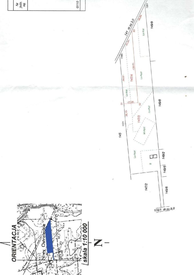 Działka budowlana Niwy Ostrołęckie. Zdjęcie 2