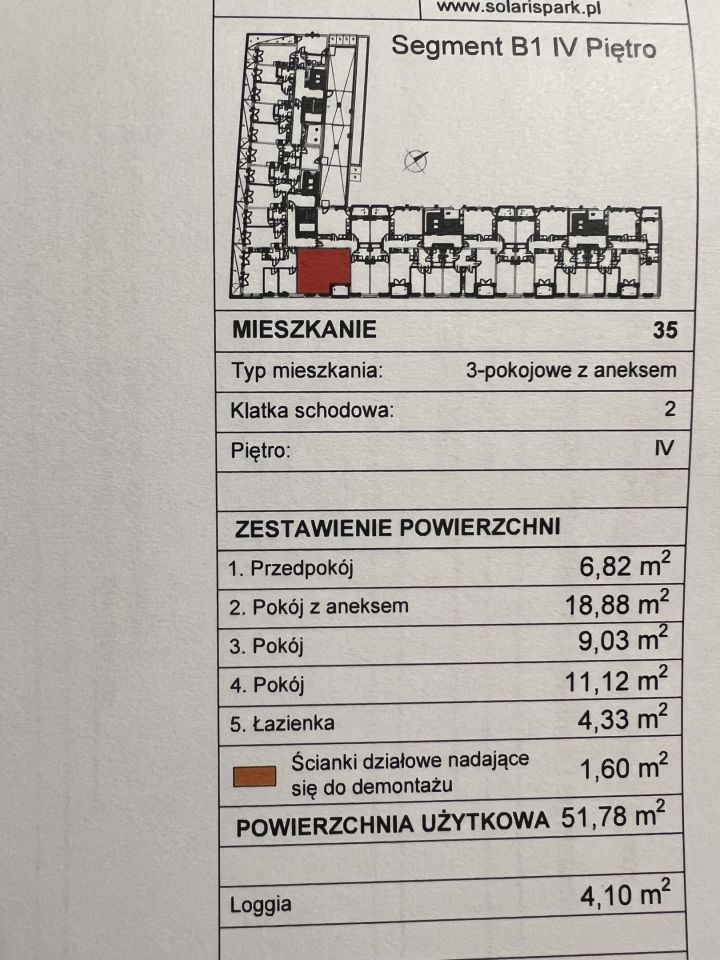 Mieszkanie 3-pokojowe Kraków Grzegórzki, ul. Stanisława Lema