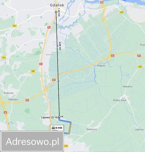 Działka budowlana Radunica, ul. Lipowa. Zdjęcie 3