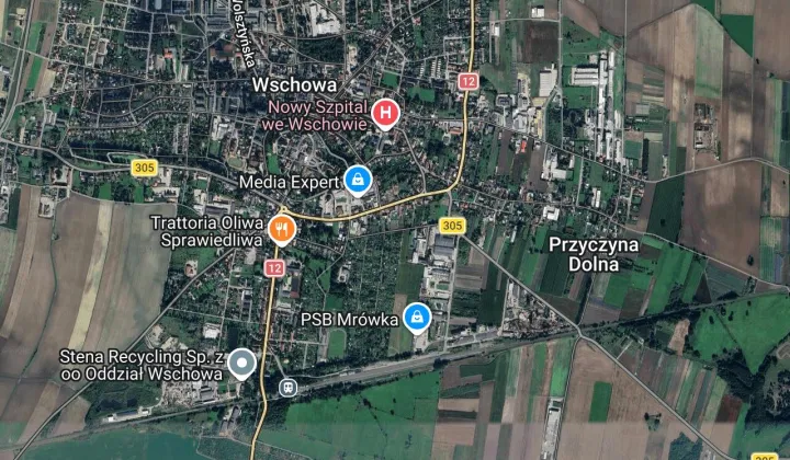 Działka rod Wschowa, al. PCK