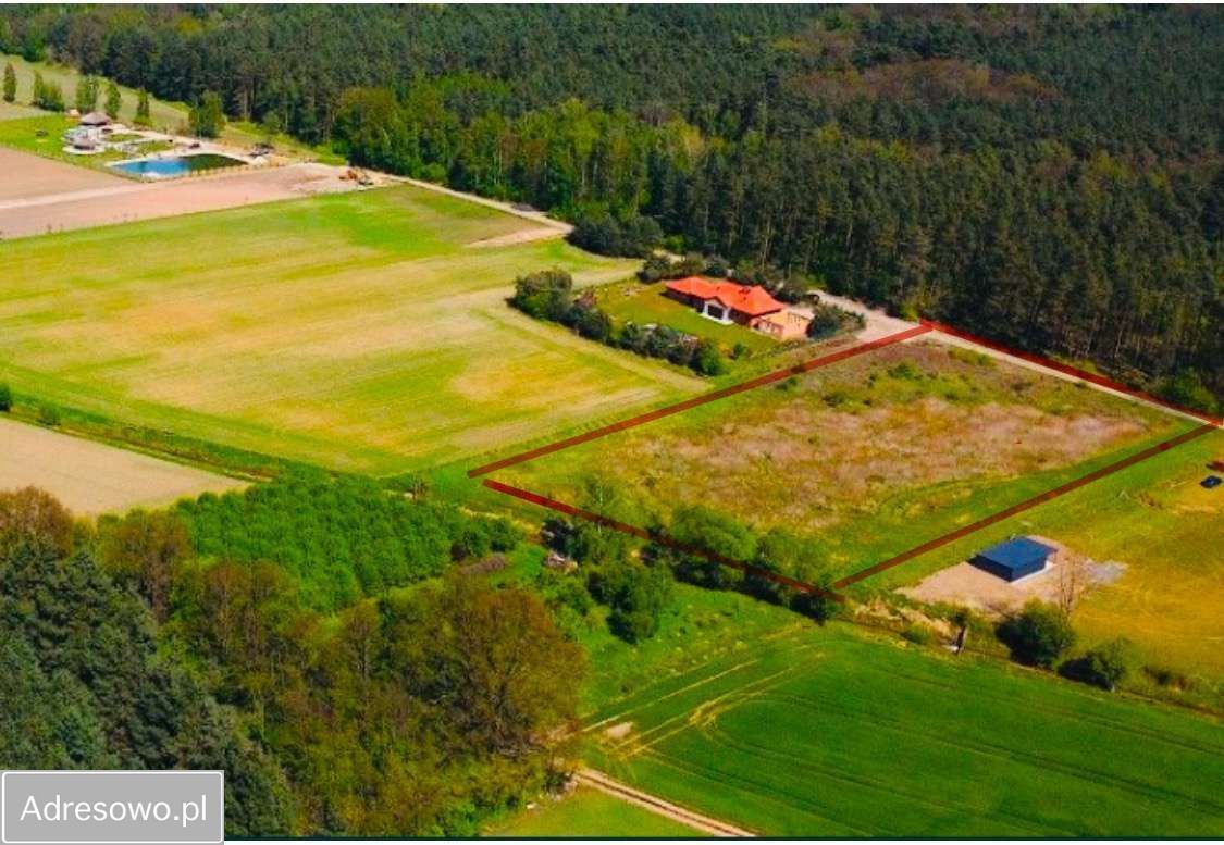 Działka budowlana Jaźwiny, ul. Leśna. Zdjęcie 3