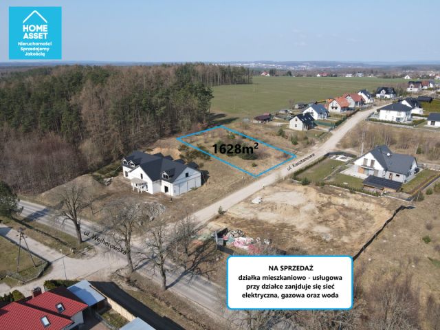 Działka inwestycyjna Gowino, ul. Kasztanowa. Zdjęcie 2