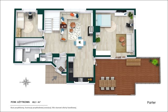 dom wolnostojący, 7 pokoi Dziekanów Leśny, ul. Jana Brzechwy. Zdjęcie 11