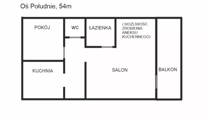 Mieszkanie 2-pokojowe Zduńska Wola, ul. Jarosława Iwaszkiewicza