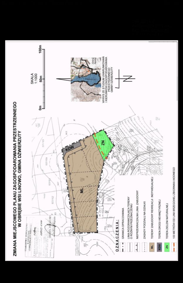Działka rekreacyjna Linowo. Zdjęcie 5