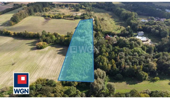 Działka rolna Elbląg Krasny Las, ul. Zbigniewa Herberta