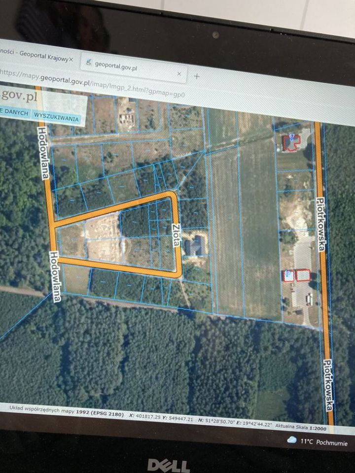 Działka budowlana Moszczenica, ul. Złota. Zdjęcie 1