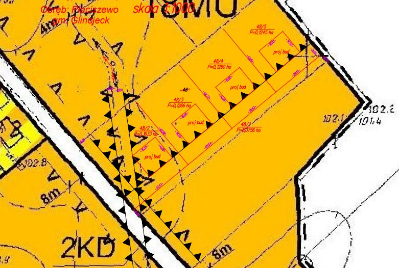 Działka budowlana Płaciszewo. Zdjęcie 4