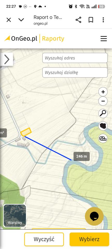 Działka rolno-budowlana Stawki. Zdjęcie 2