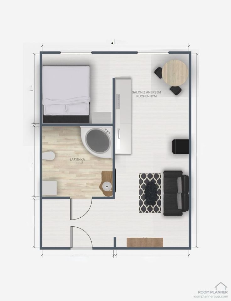 Mieszkanie 2-pokojowe Wrocław Psie Pole, al. Marcina Kromera. Zdjęcie 6