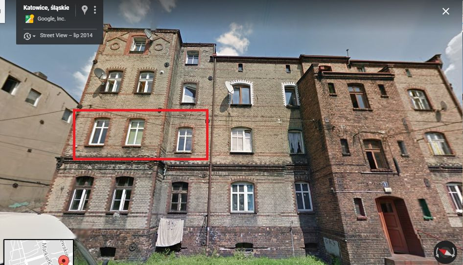 Mieszkanie 1-pokojowe Katowice Bogucice, ul. Nowa