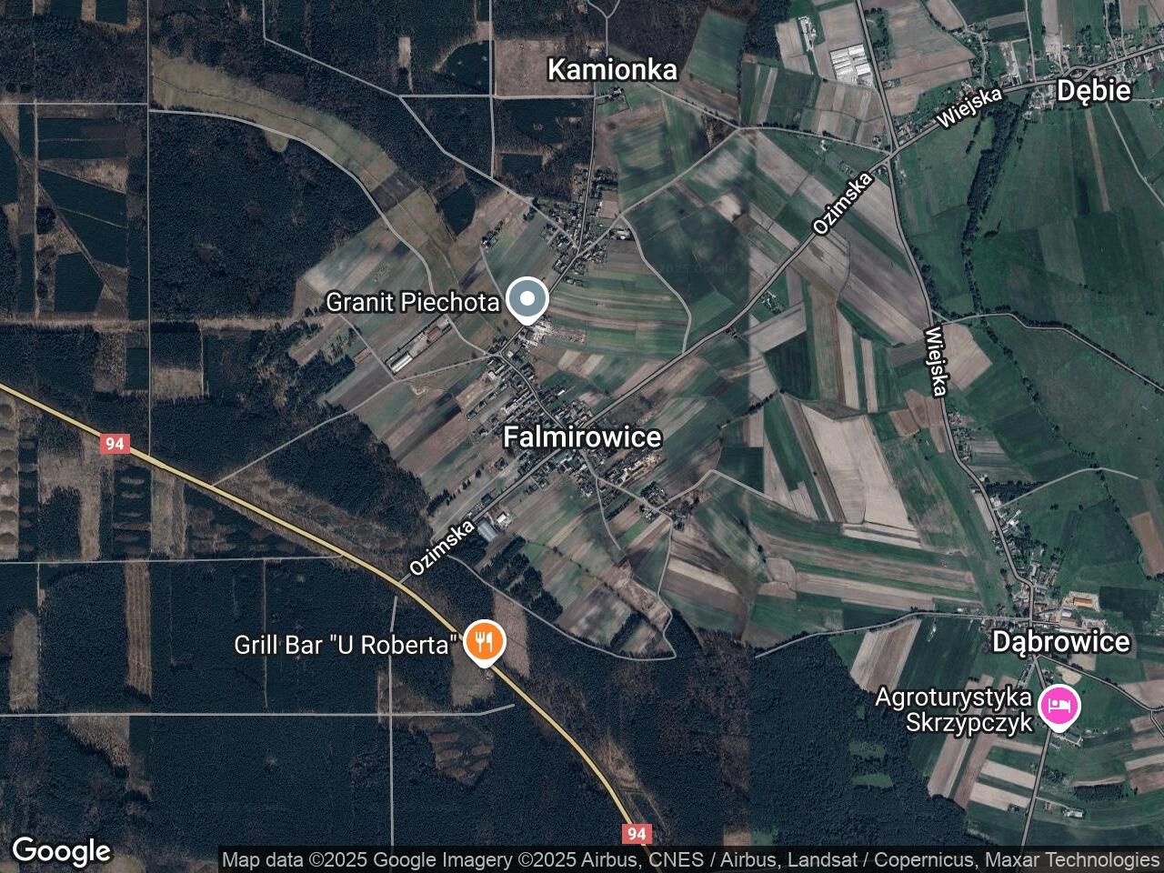 Działka budowlana Falmirowice