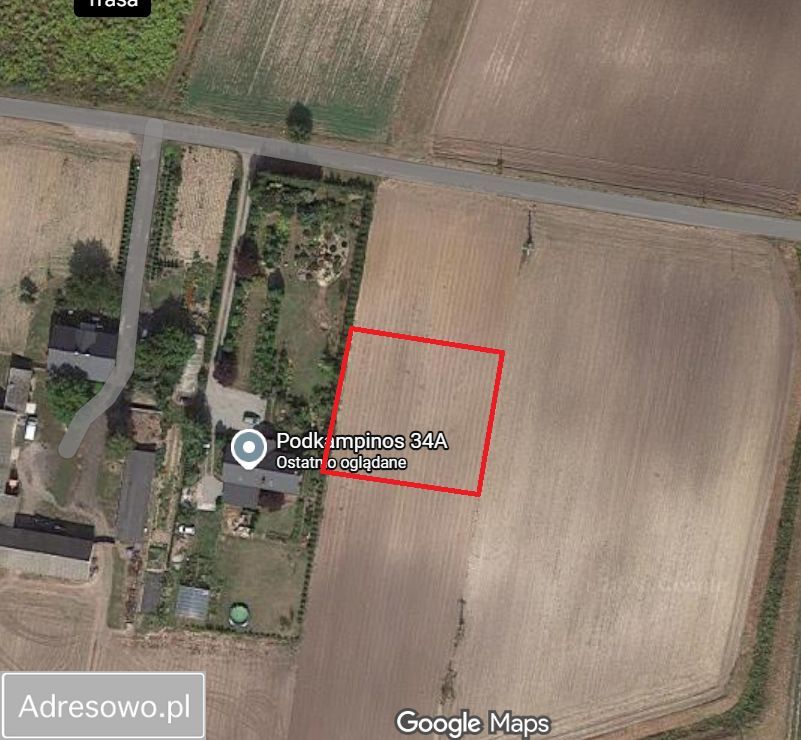 Działka rolno-budowlana Podkampinos. Zdjęcie 3