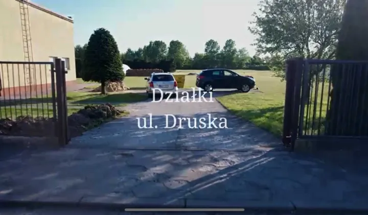 Działka budowlana Elbląg, ul. Druska