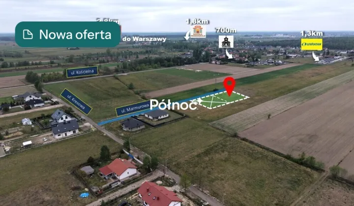 Działka budowlana Wola Rasztowska