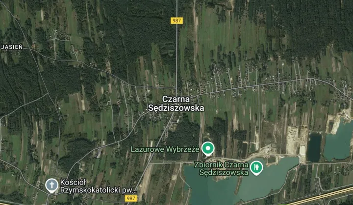 Działka budowlana Czarna Sędziszowska