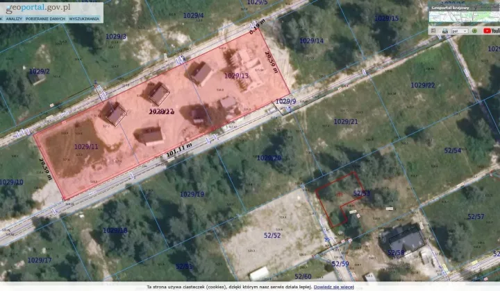 Działka rekreacyjna Wysowa-Zdrój