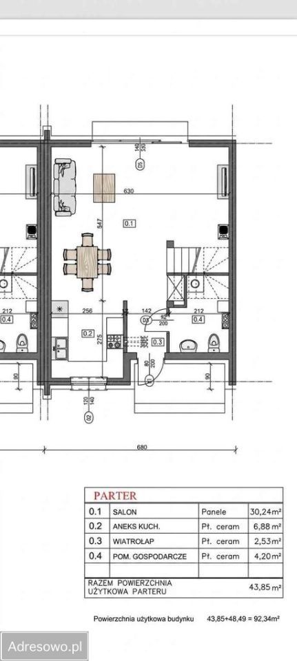 dom szeregowy, 4 pokoje Tulce, ul. Krótka. Zdjęcie 11