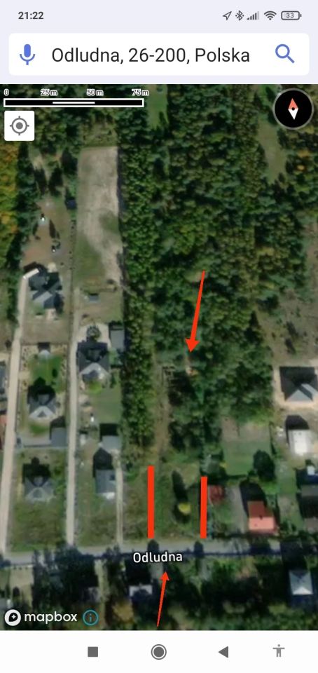 Działka budowlana Rogów Odludnia, ul. Odludna. Zdjęcie 2