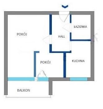 Mieszkanie 2-pokojowe Lublin Czechów Górny, ul. Króla Rogera