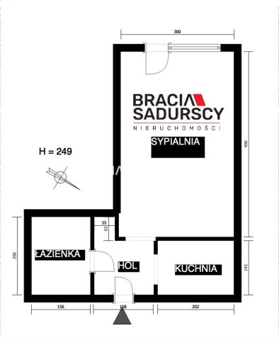 Mieszkanie 1-pokojowe Kraków Grzegórzki, ul. Kryniczna. Zdjęcie 17