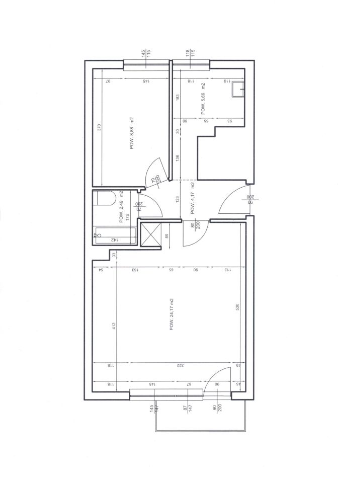 Mieszkanie 2-pokojowe Radzyń Podlaski, ul. Ostrowiecka. Zdjęcie 1