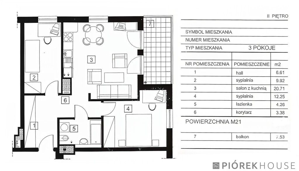 Mieszkanie 3-pokojowe Warszawa Białołęka, ul. Skarbka z Gór. Zdjęcie 20
