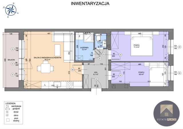 Mieszkanie 3-pokojowe Warszawa Ursynów, ul. Jana Żabińskiego. Zdjęcie 15