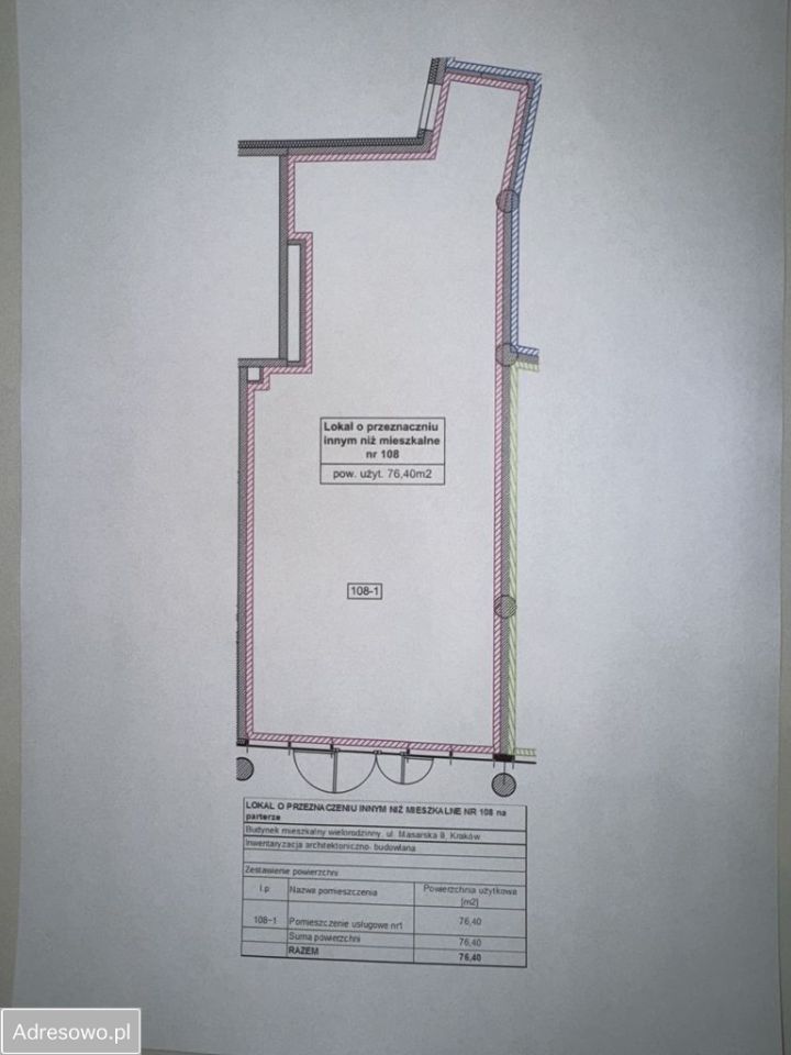 Lokal Kraków Grzegórzki, ul. Masarska. Zdjęcie 2