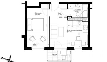 Mieszkanie 2-pokojowe Łódź Śródmieście, ul. Walerego Wróblewskiego