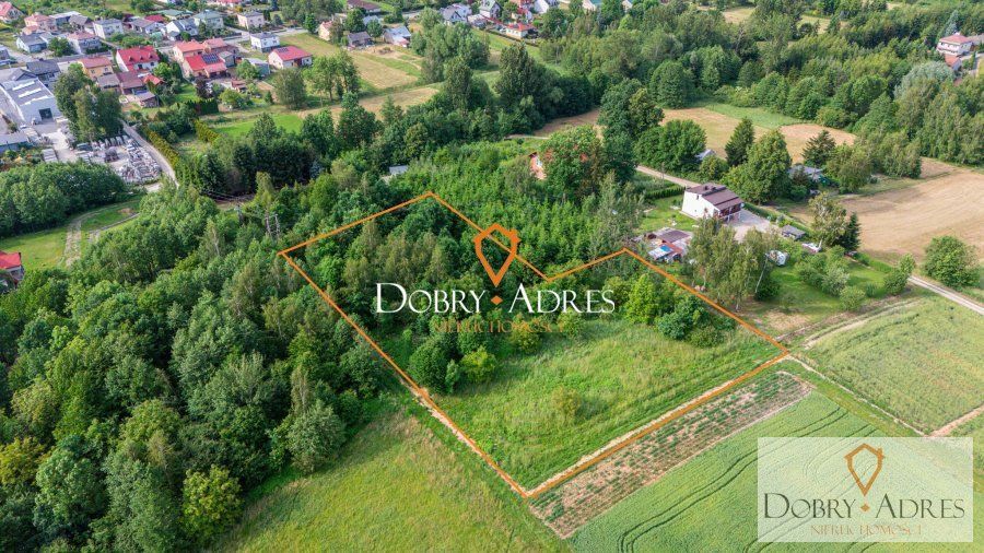 Działka rolna Rzeszów Przybyszówka, ul. Leśne Wzgórze. Zdjęcie 3
