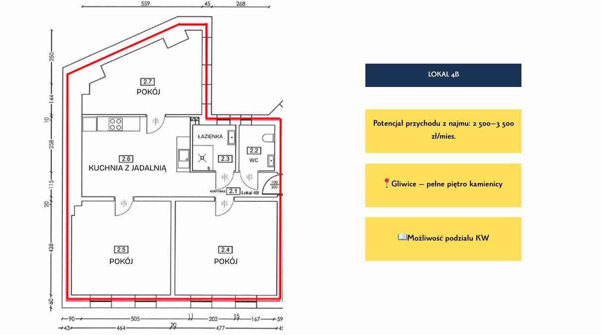 Mieszkanie 4-pokojowe Gliwice Szobiszowice, ul. Toszecka. Zdjęcie 8
