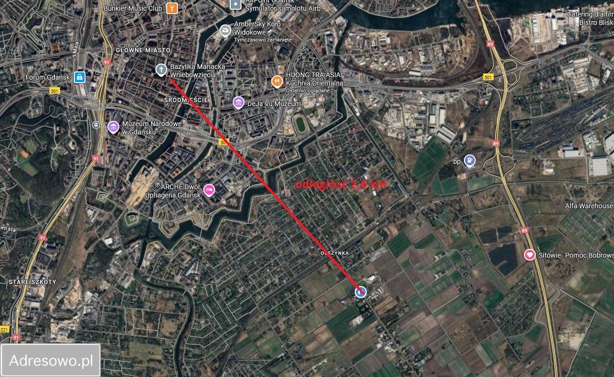 Działka rolno-budowlana Gdańsk Olszynka, ul. Modra. Zdjęcie 2