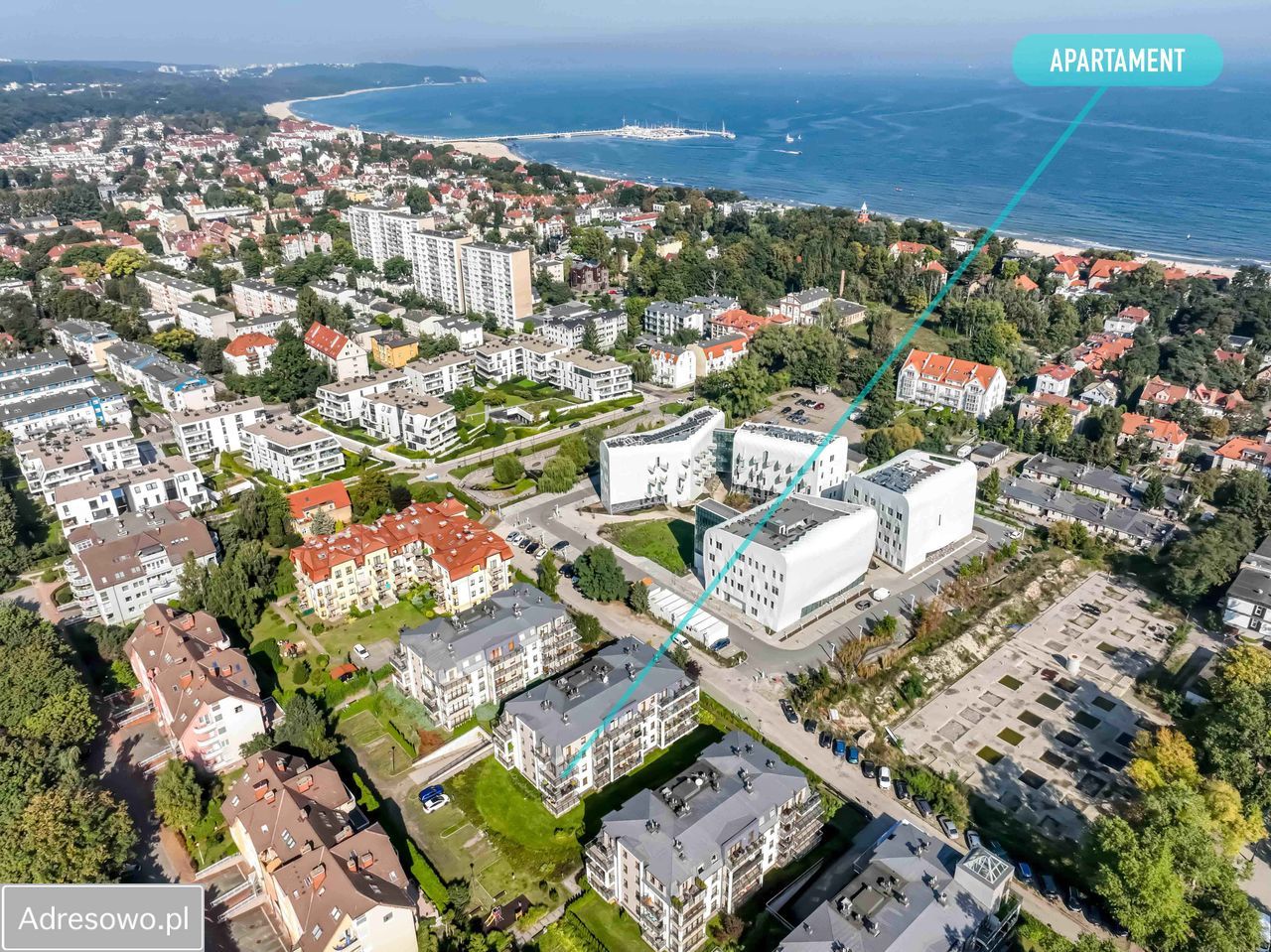 Mieszkanie 3-pokojowe Sopot, ul. Polna. Zdjęcie 4