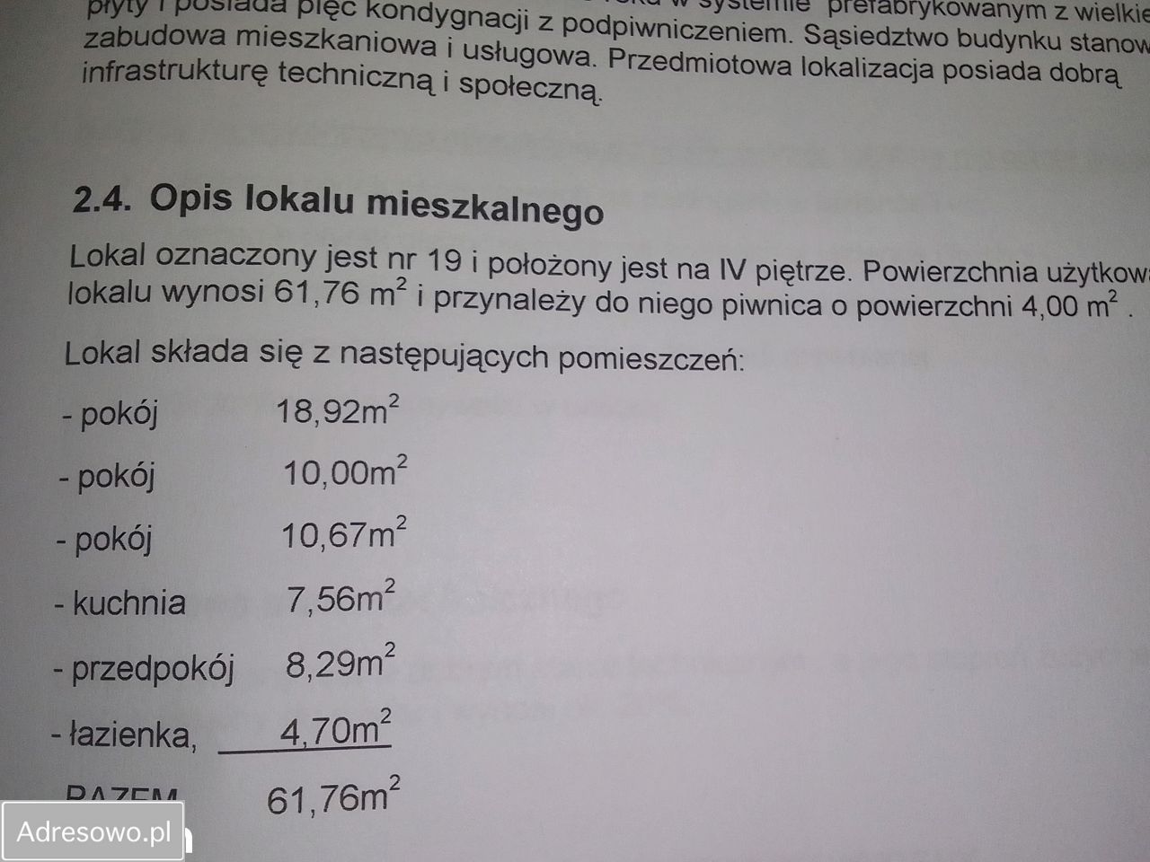 Mieszkanie 3-pokojowe Iława, ul. Grunwaldzka. Zdjęcie 14