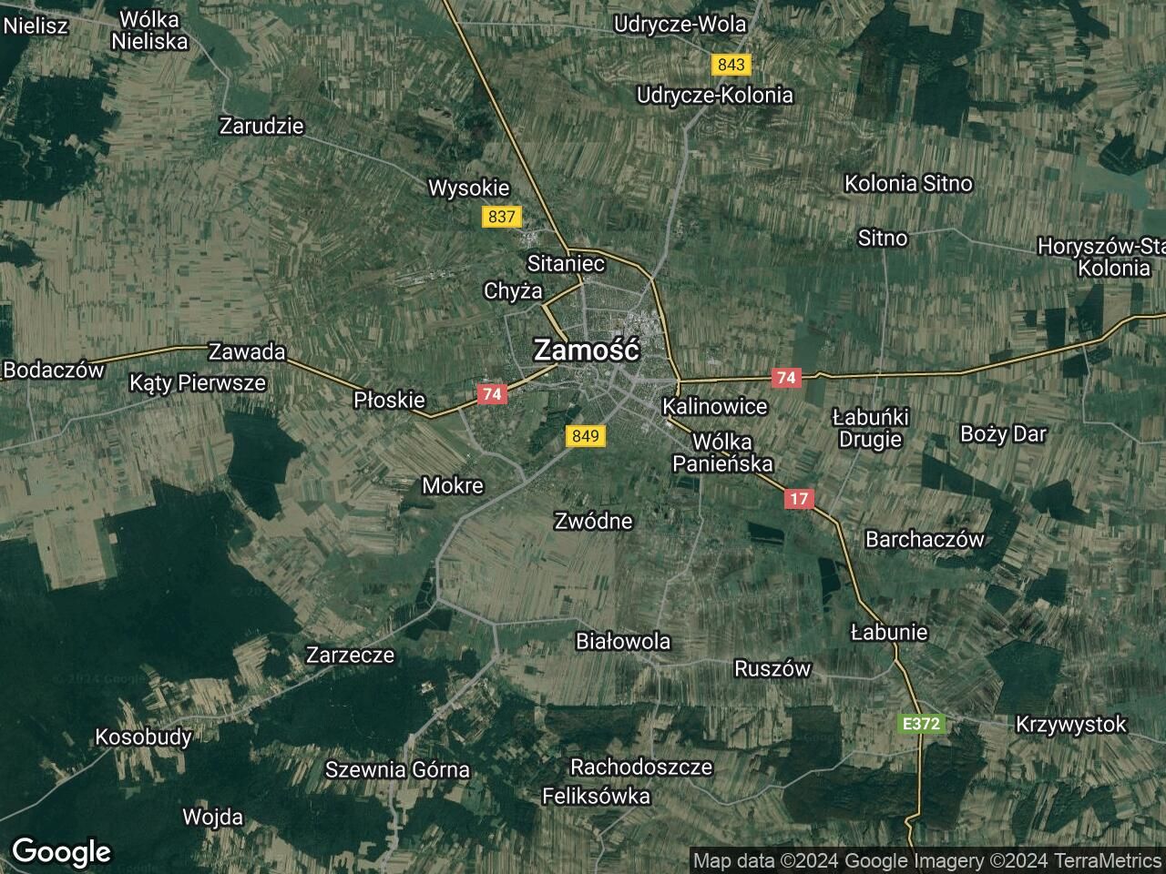 Działka budowlana Zamość Zamczysko, ul. Lipska. Zdjęcie 2