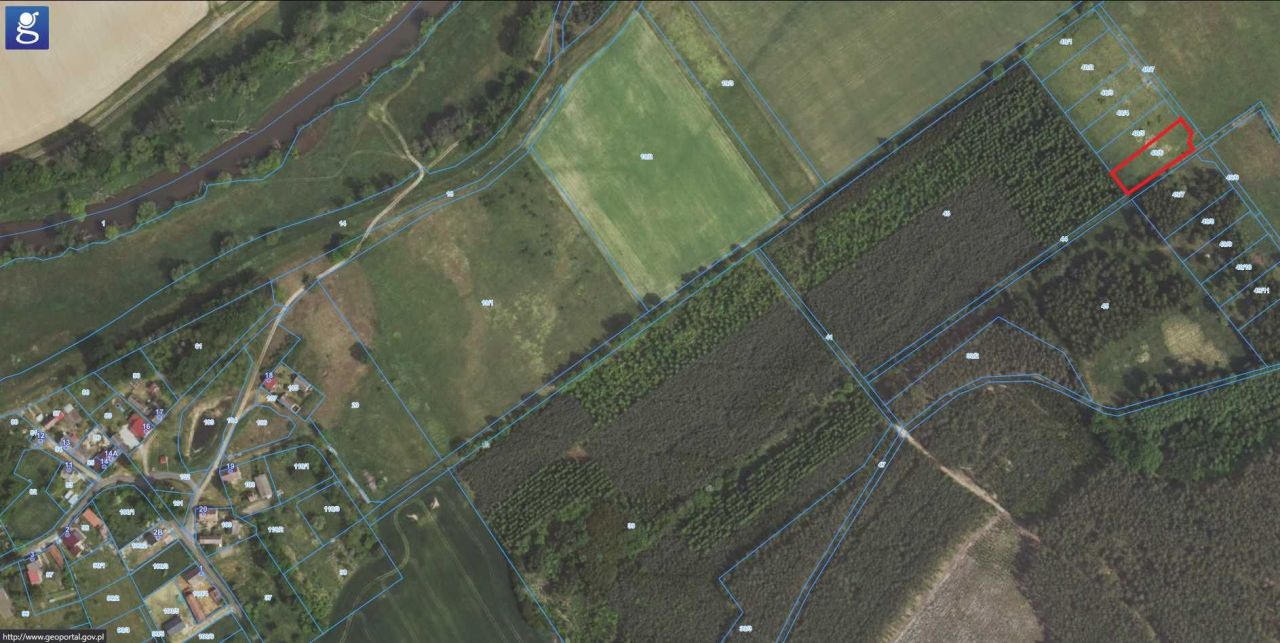 Działka budowlana Budoradz