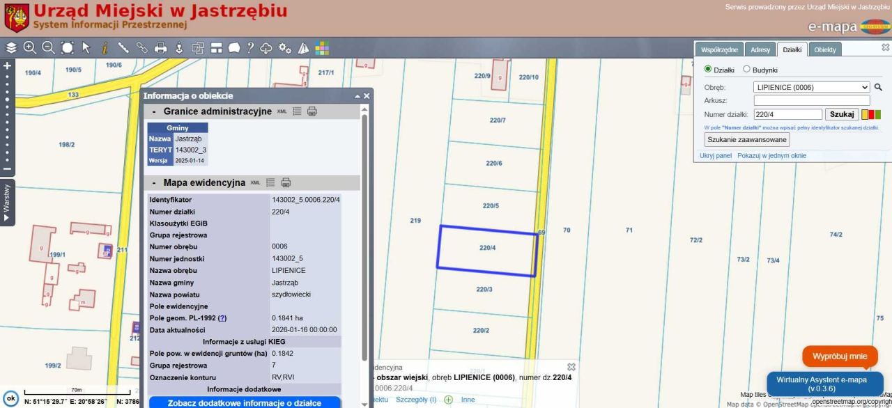 Działka budowlana Lipienice. Zdjęcie 5