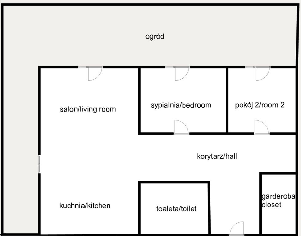 Mieszkanie 3-pokojowe Kraków Prądnik Biały, ul. Józefa Chełmońskiego. Zdjęcie 21