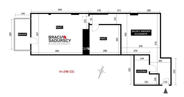 Mieszkanie 3-pokojowe Kraków Stare Miasto, ul. Radziwiłłowska. Zdjęcie 32