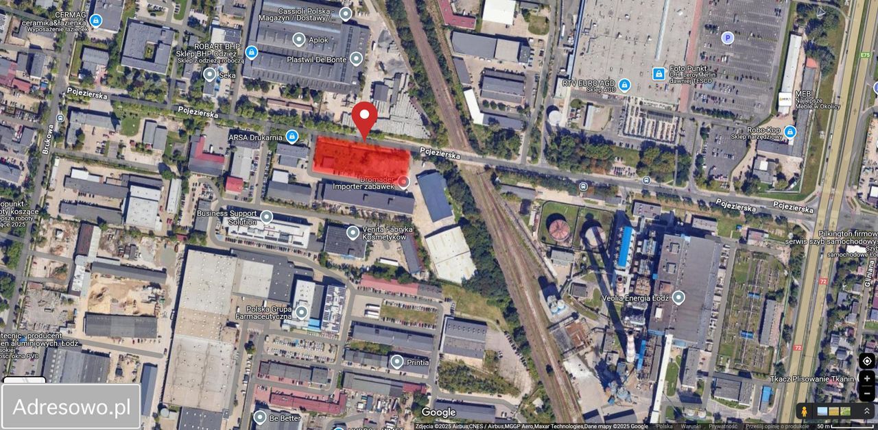 Działka inwestycyjna Łódź Bałuty, ul. Pojezierska. Zdjęcie 11