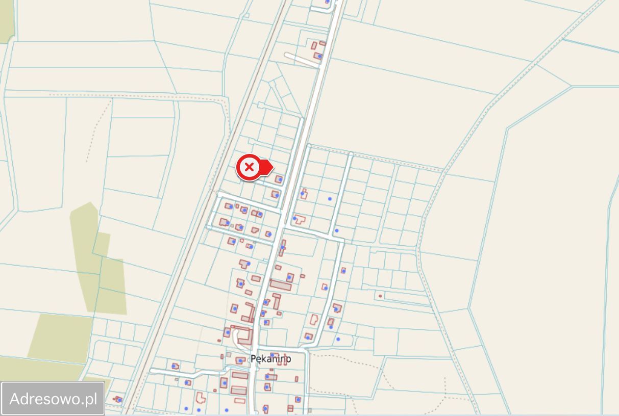 Działka budowlana Pękanino. Zdjęcie 2