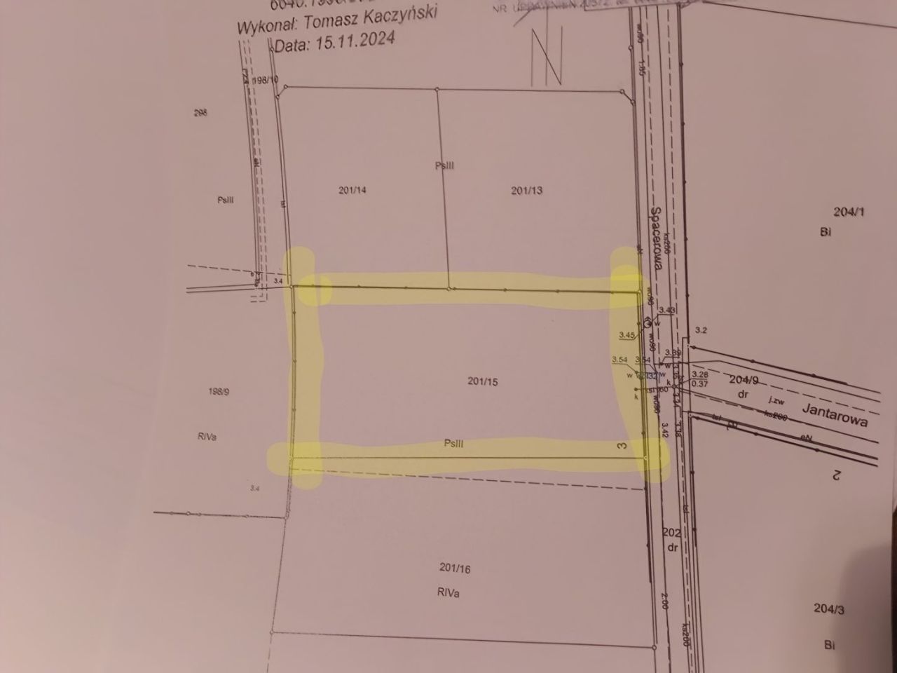 Działka inwestycyjna Jezierzany, ul. Spacerowa. Zdjęcie 3