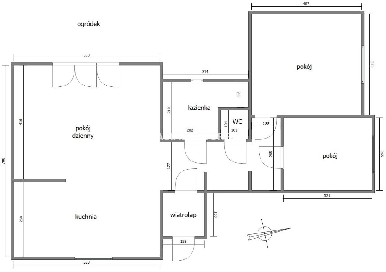 Mieszkanie 3-pokojowe Kraków Dębniki, ul. Komuny Paryskiej. Zdjęcie 19