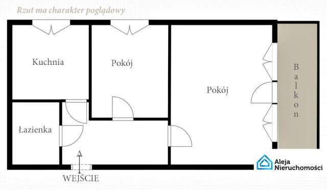 Mieszkanie 2-pokojowe Częstochowa Północ, al. Aleja Wyzwolenia. Zdjęcie 15