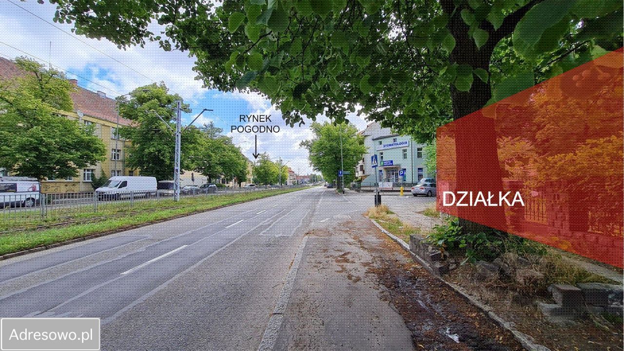 Działka budowlana Szczecin Pogodno, ul. Henryka Wieniawskiego