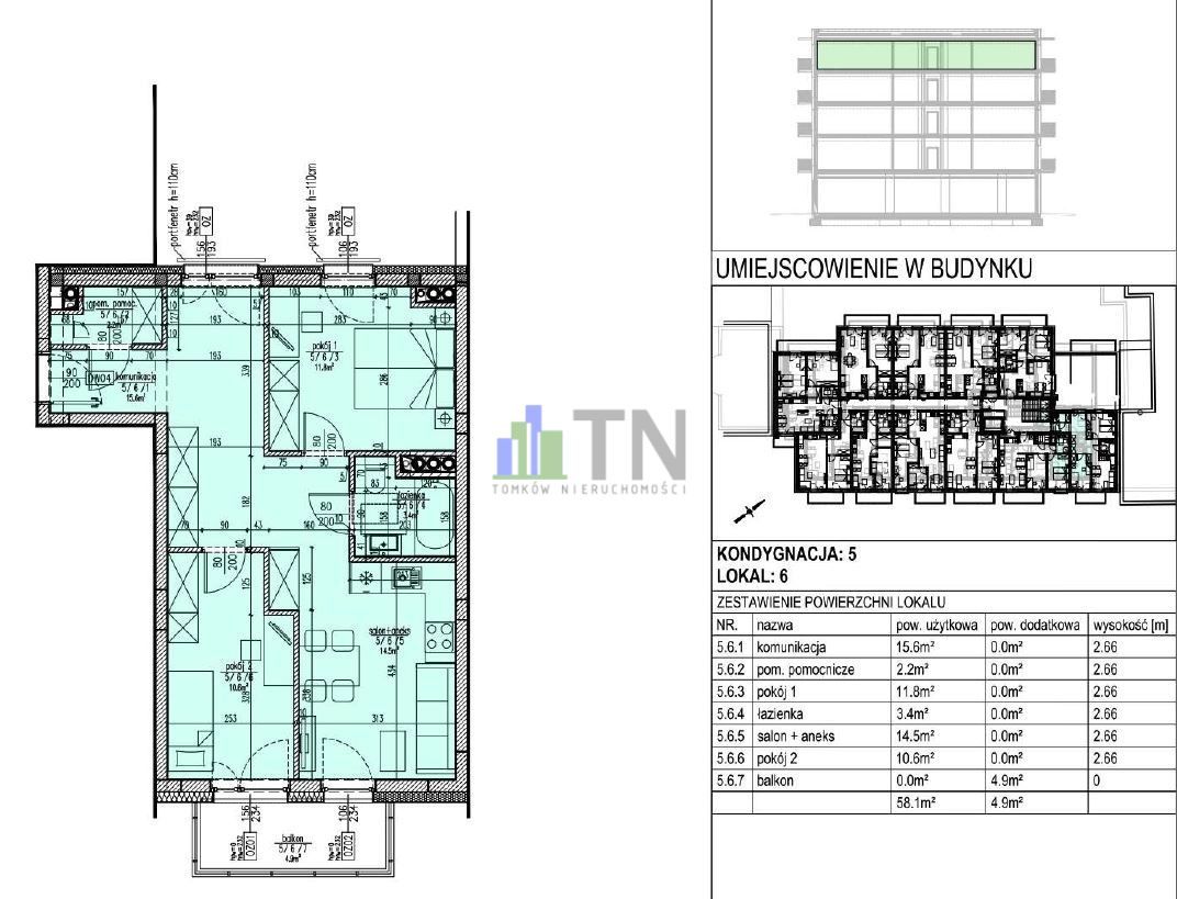 Mieszkanie 2-pokojowe Jelcz-Laskowice Centrum. Zdjęcie 15