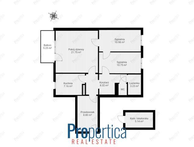 Mieszkanie 3-pokojowe Warszawa Ursynów, ul. Henryka Raabego. Zdjęcie 13